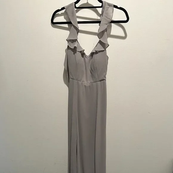 Bhldn Dresses | Bhldn Dianna Dress In Grey - Size Small | Color: Gray | Size: S | Kcody8's Closet Bhldn Dresses | Bhldn Dianna Dress In Grey - Size Small | Color: Gray | Size: S | Kcody8's Closet